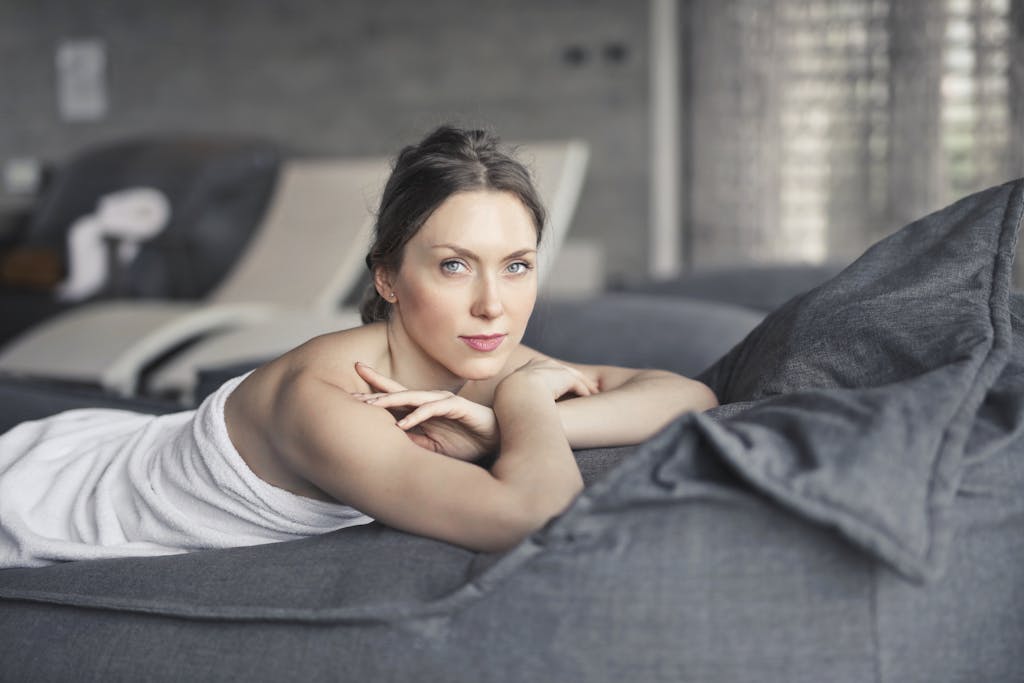A serene moment of relaxation and wellness in a Budapest, Hungary hotel spa.